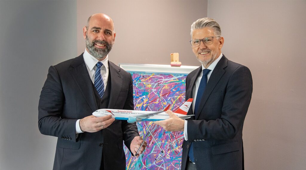 30 години од првиот лет Скопје-Виена со Аустриан ерлајнс