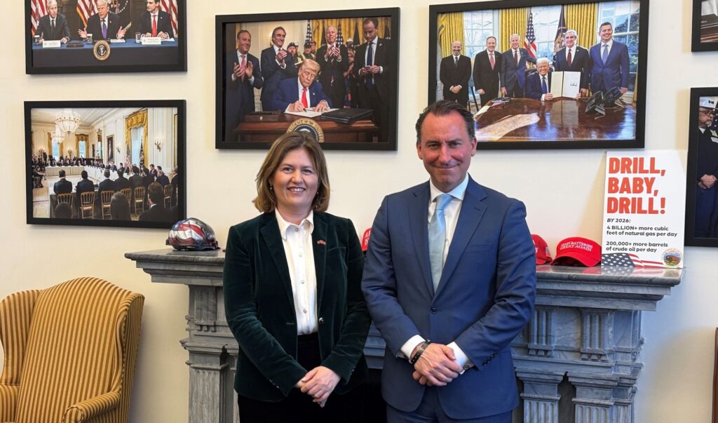 Божиновска на средба во Белата куќа