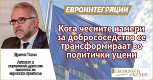 Кога чесните намери за добрососедство се трансформираат во политички уцени